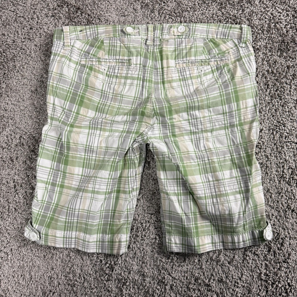 Y2K Abercrombie Girls Bermuda Shorts 12 Y2K Cotton Preppy Old Money 2000s - Picture 12 of 14